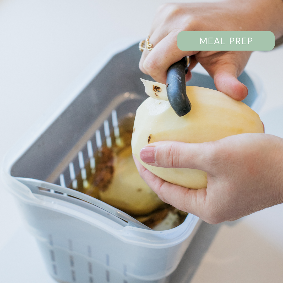 4.5L Mini Strainer Bucket Strucket with Lid