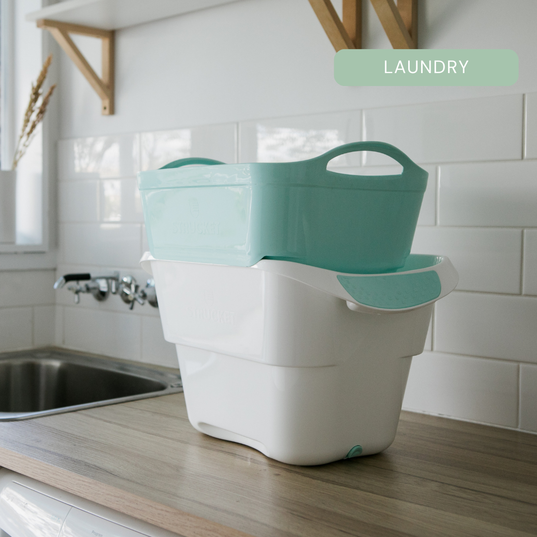 Interlocking Strainer Strucket 19L Bucket with Plug