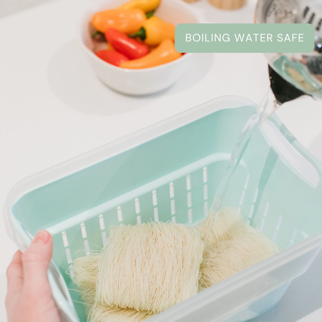 Mini 4.5L Strainer Bucket Strucket with Lid