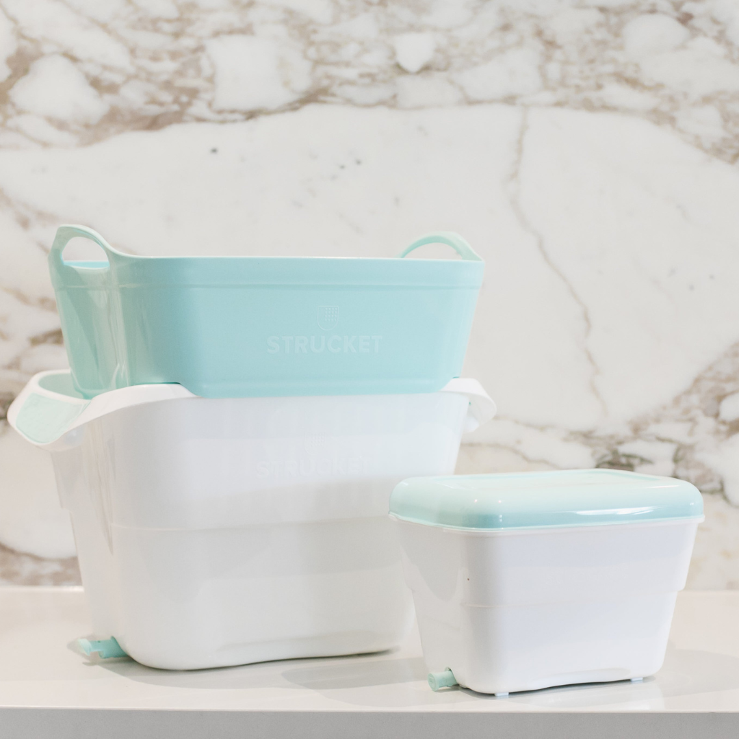 Strucket Bucket Aqua Bundle 19L and Strucket Mini Strainer Bucket