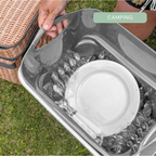 Interlocking Strainer with Plug Strucket Bucket 19L