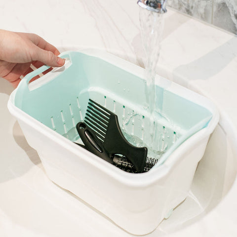 Strucket USA: Laundry Soaking Bucket | Strainer Draining Bucket