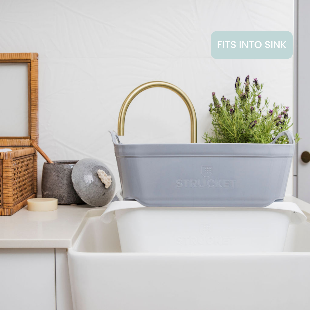 Strucket 19L Interlocking Strainer Bucket with Plug