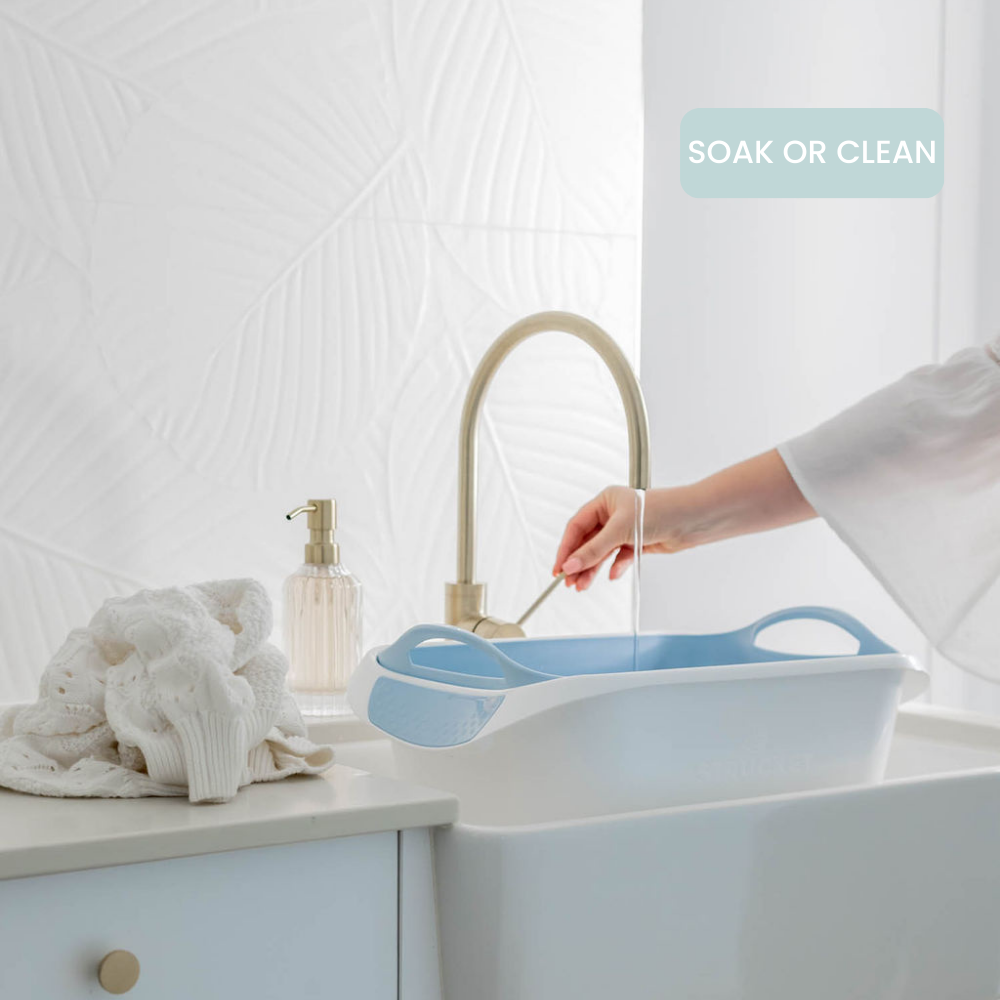 Strucket 19L Interlocking Strainer Bucket with Plug