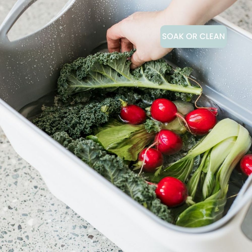 Strucket 19L Interlocking Strainer Bucket with Plug