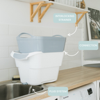 Strucket 19L Interlocking Strainer Bucket with Plug