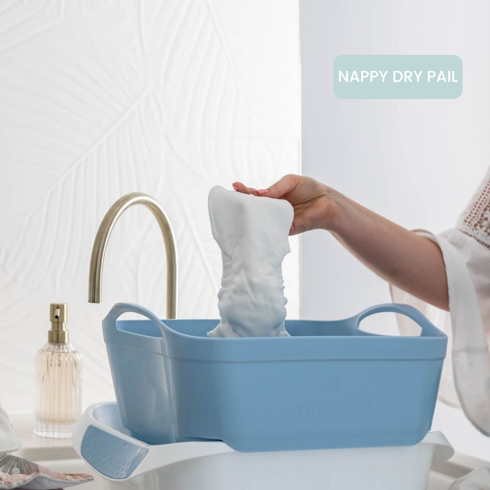 Strucket 19L Interlocking Strainer Bucket with Plug