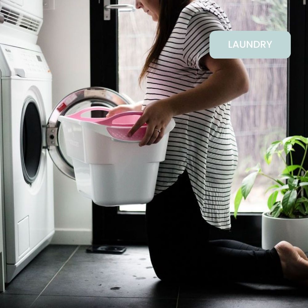 Strucket 19L Interlocking Strainer Bucket with Plug