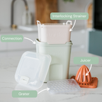 Strucket 1L Teenie Strainer Container with Juicer and Grater - Strucket Bucket Container