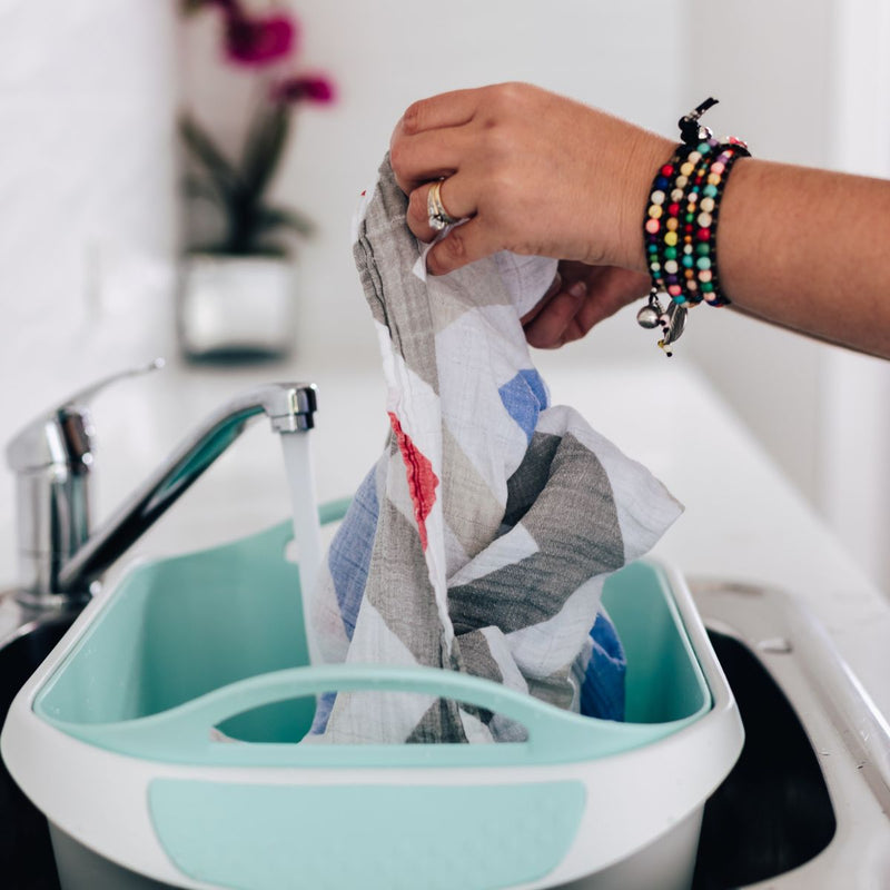 Laundry Soaking Wash Bucket with Strainer Strucket