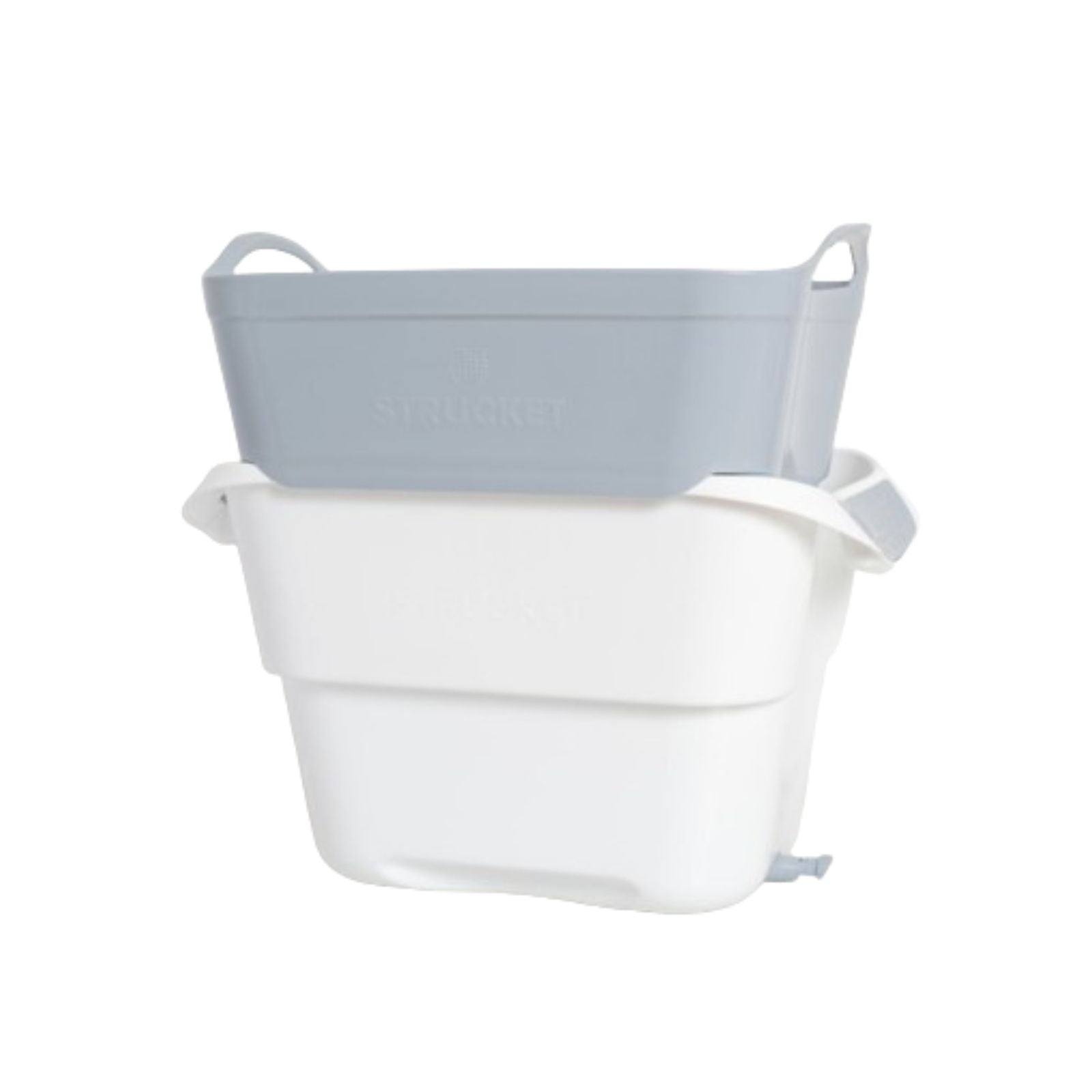 Strucket 19L Interlocking Strainer Bucket with Plug
