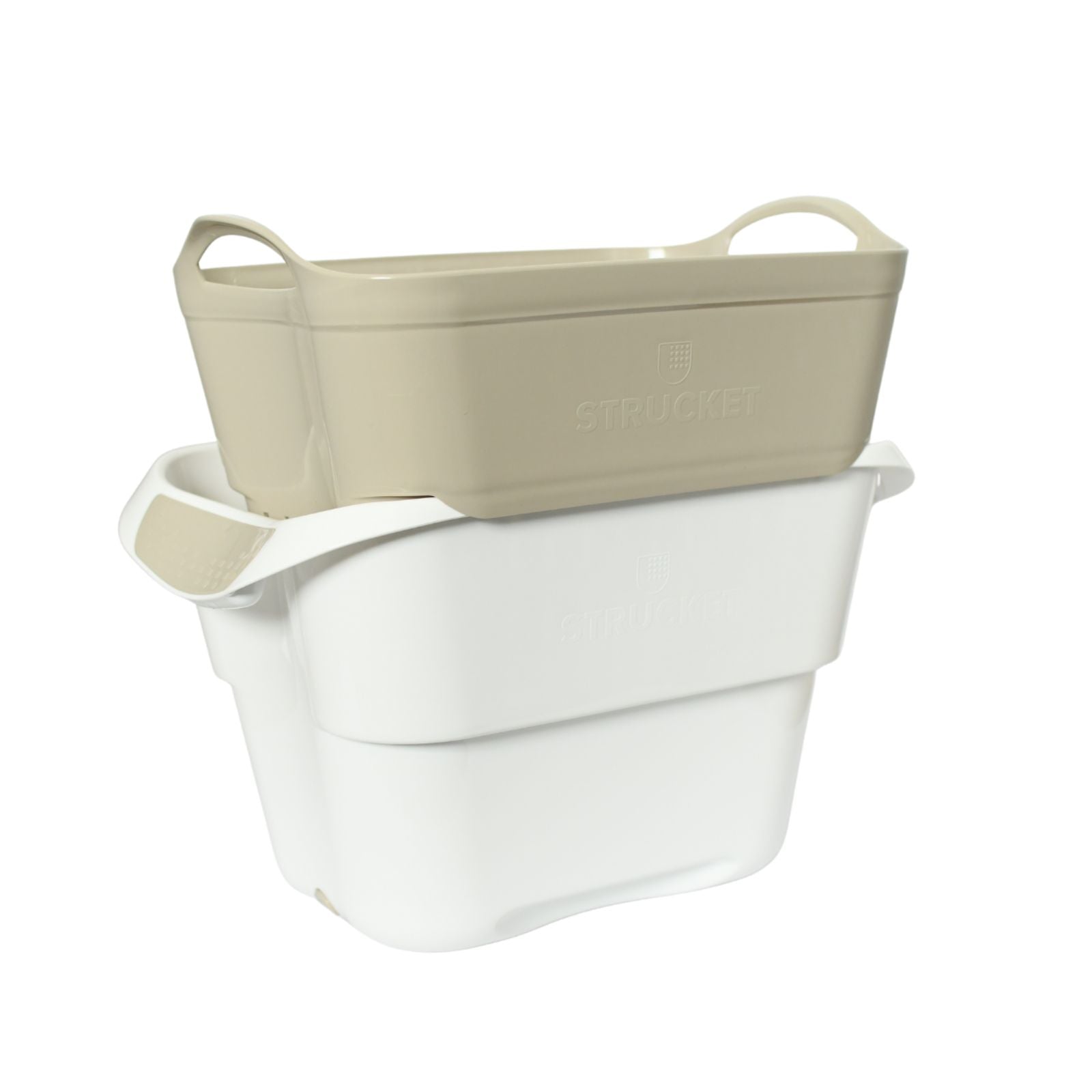 Strucket 19L Interlocking Strainer Bucket with Plug